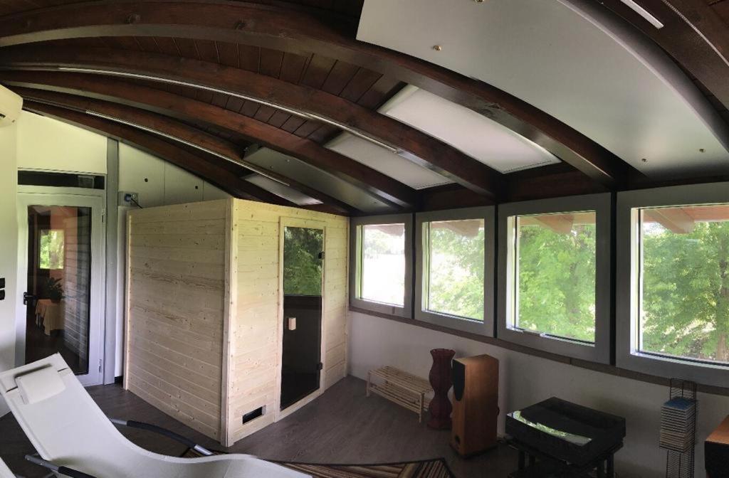 Nifty Intera Villa Con Piscina Relax, Idromassaggio E Sauna Muscletto エクステリア 写真